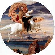 Lord Frederic Leighton Perseus On Pegasus Hastening To the Rescue of Andromeda France oil painting artist